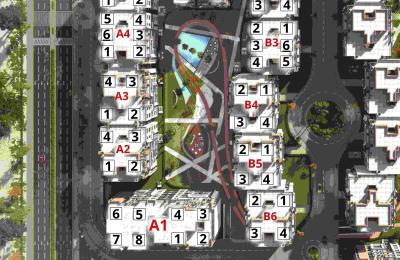 وحده سكنيه 144 متر مربع - كمبوند اليسيوم